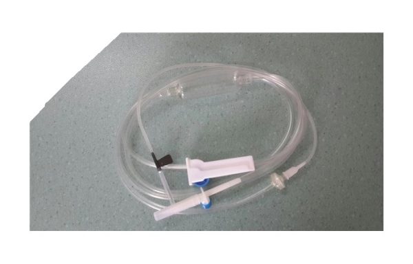 Sterilized Disposable Infusion Set , ISO Standard Medical Infusion Set With Needle