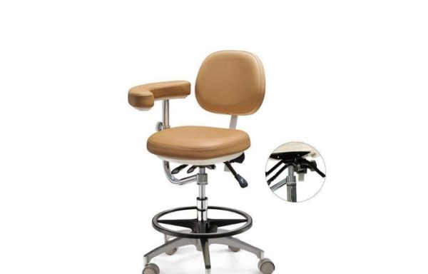 Movable Dental Assistant Stool Ergonomic Dental Chair With Up & Down Control