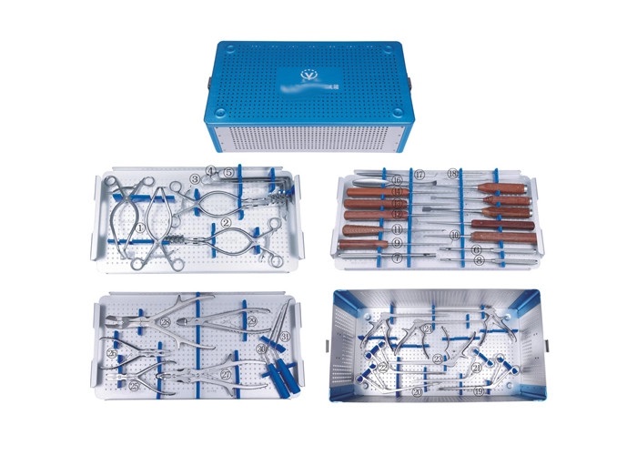 Special Surgical Medical Instrument Kit For Lumbar Vertebrae Metal
