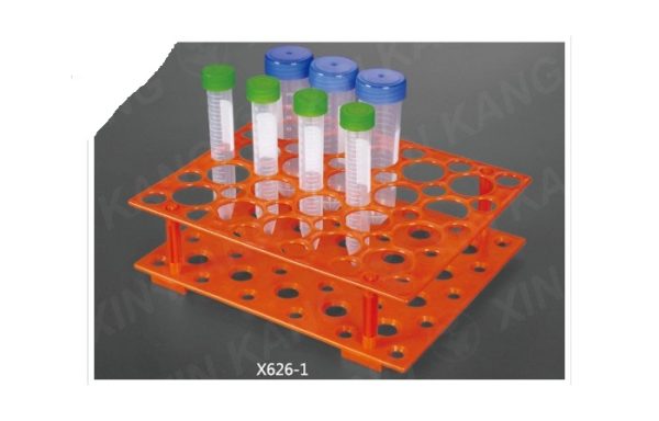 PP Material Colorful Centrifuge Tube Rack , Plastic Test Tube Stand CE ISO
