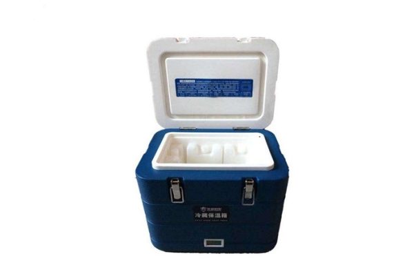 Medical Bacterin Deep Freeze Ice Cooler Box , Portable Deep Freezer With Lock