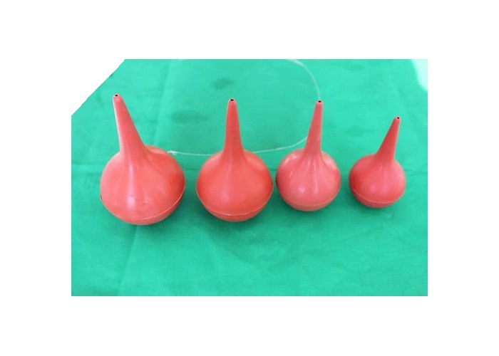 Medical Grade PVC Ear Cleaning Syringe , Ear Wax Removal Syringe Ball